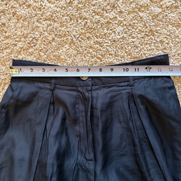 Harlow Flowy Wide Leg High Waisted Pants lightweight fabric - Picture 7 of 9